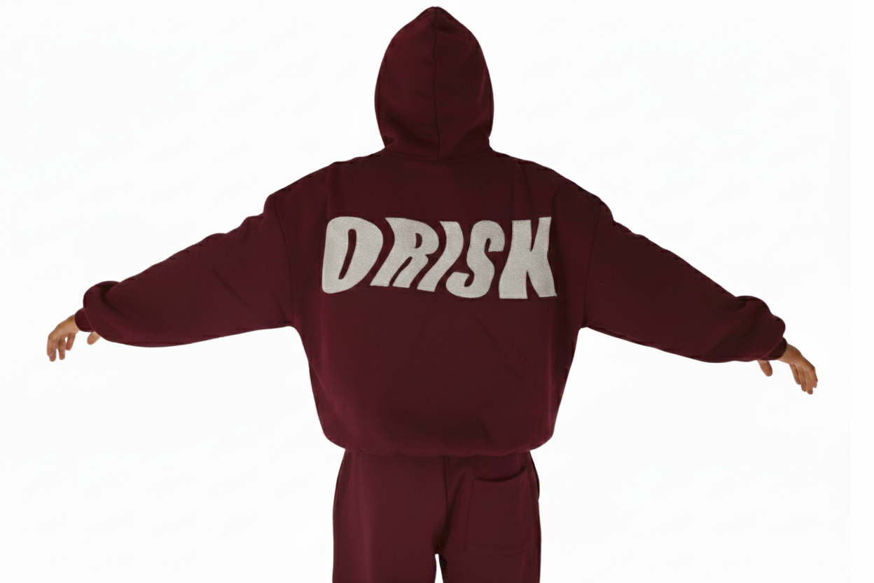 OUTLAW CHERRY THREADED HOODIE