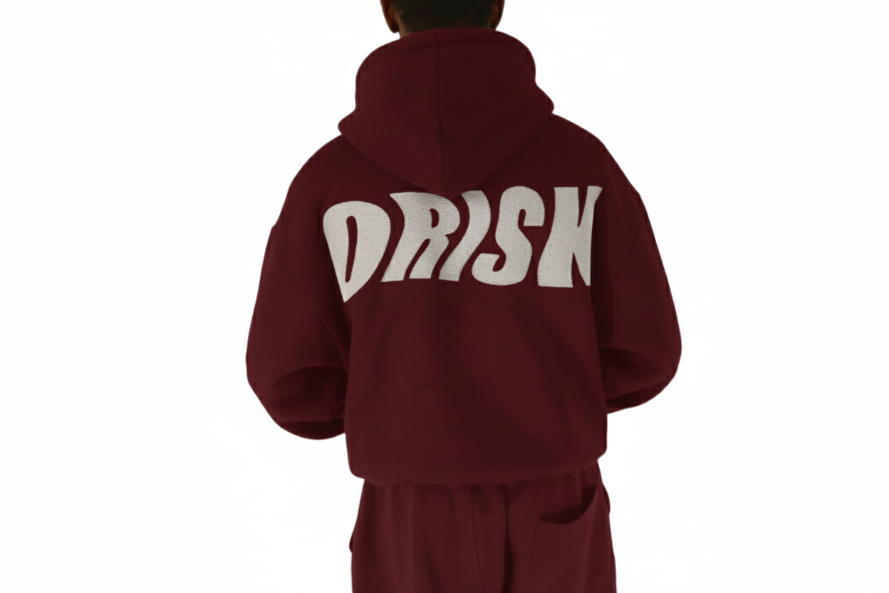 OUTLAW CHERRY THREADED HOODIE